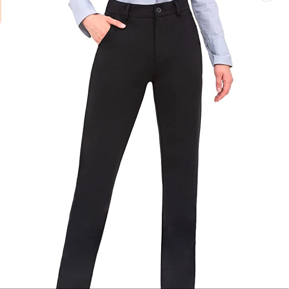 Amazon Yoga Straight Leg Dress Pants